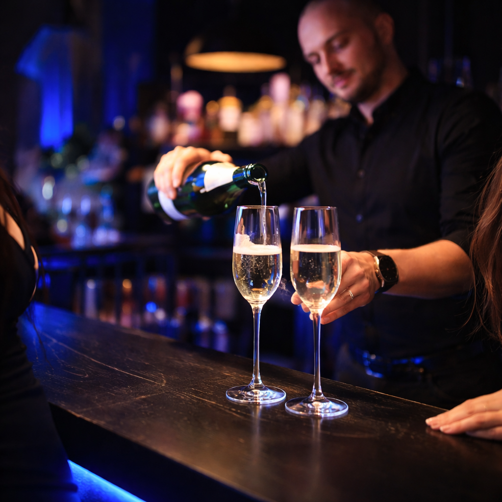 plně vybaven&yacute; bar s obsluhou