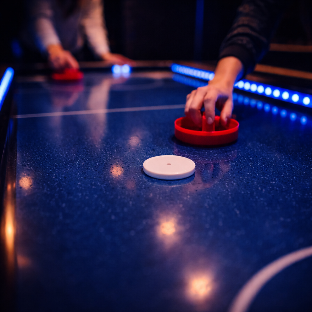air hockey